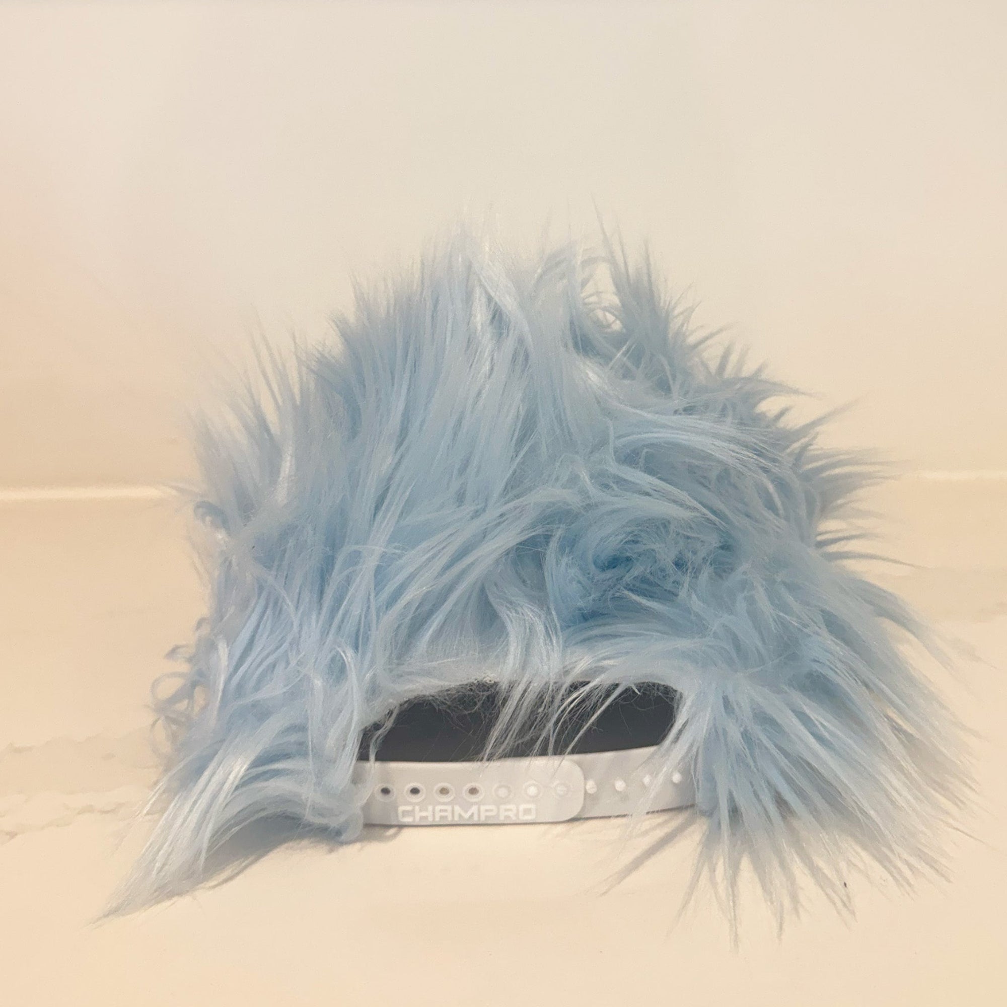 Blue Faux Fur Hat